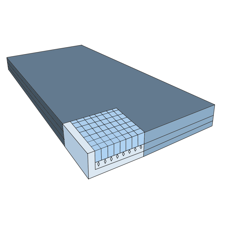 M4 medical mattress Whitecross